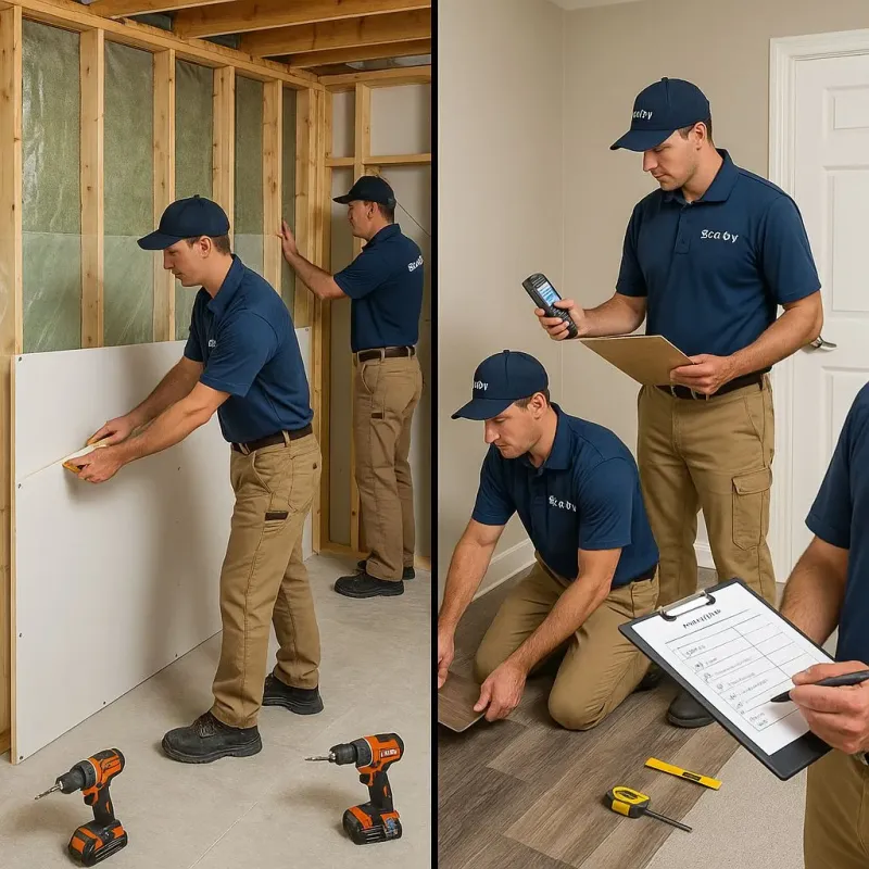 Repairs and Reconstruction process in Stratmoor, CO